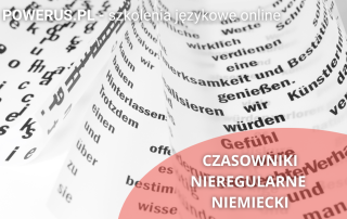 Czasowniki nieregularne niemiecki