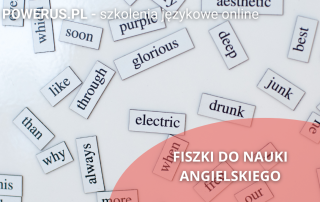 Fiszki do nauki angielskiego