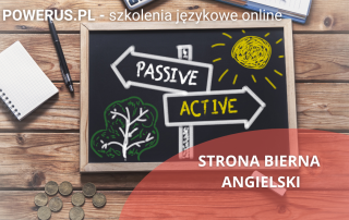 Strona bierna w języku angielskim