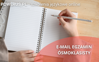 E-mail egzamin ósmoklasisty