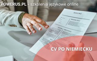 CV po niemiecku