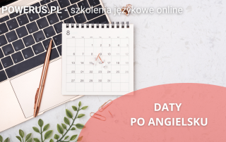 Daty po angielsku