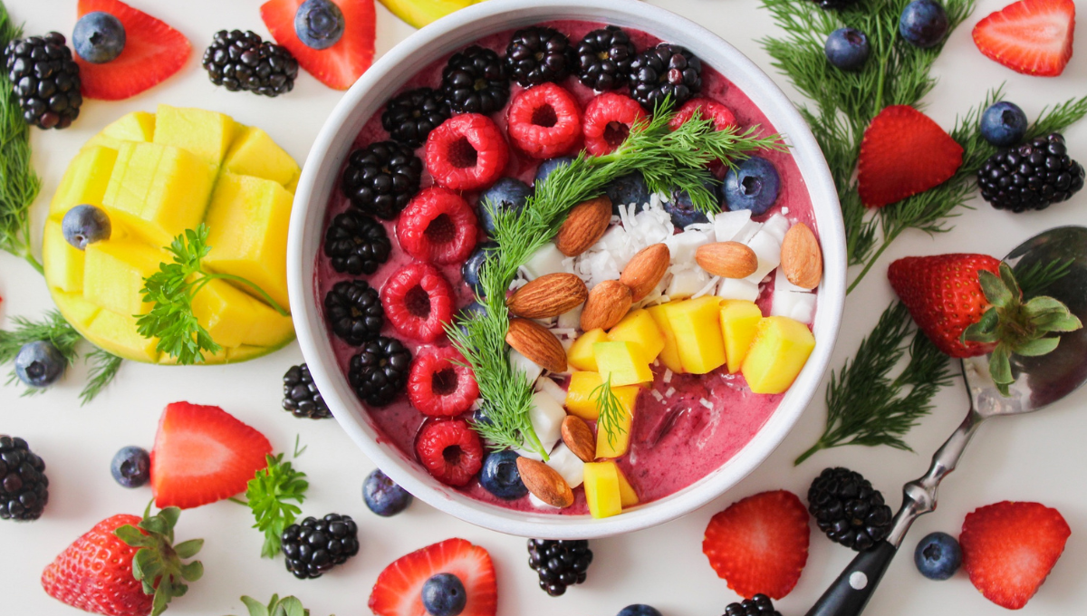 Jedzenie po angielsku owoce