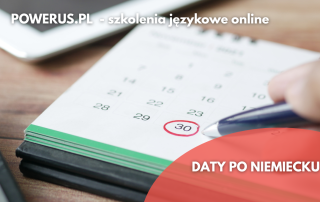 Daty po niemiecku