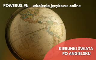 Kierunki świata po angielsku